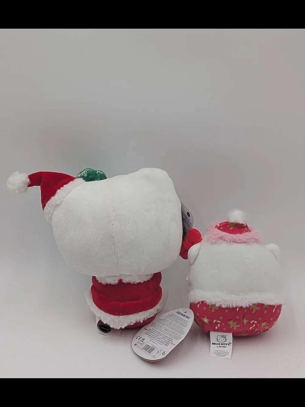 Squishmallow Jazwares Hello Kitty Holiday Lot Of 2 Plush Stuffed Animal